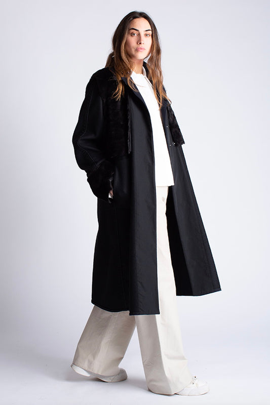 Francesca Marchisio - Timeless Coat: Navy & Black