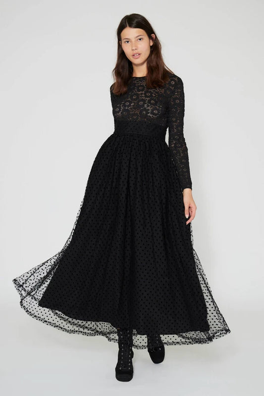 Manoush - Plumetis Dress: Black