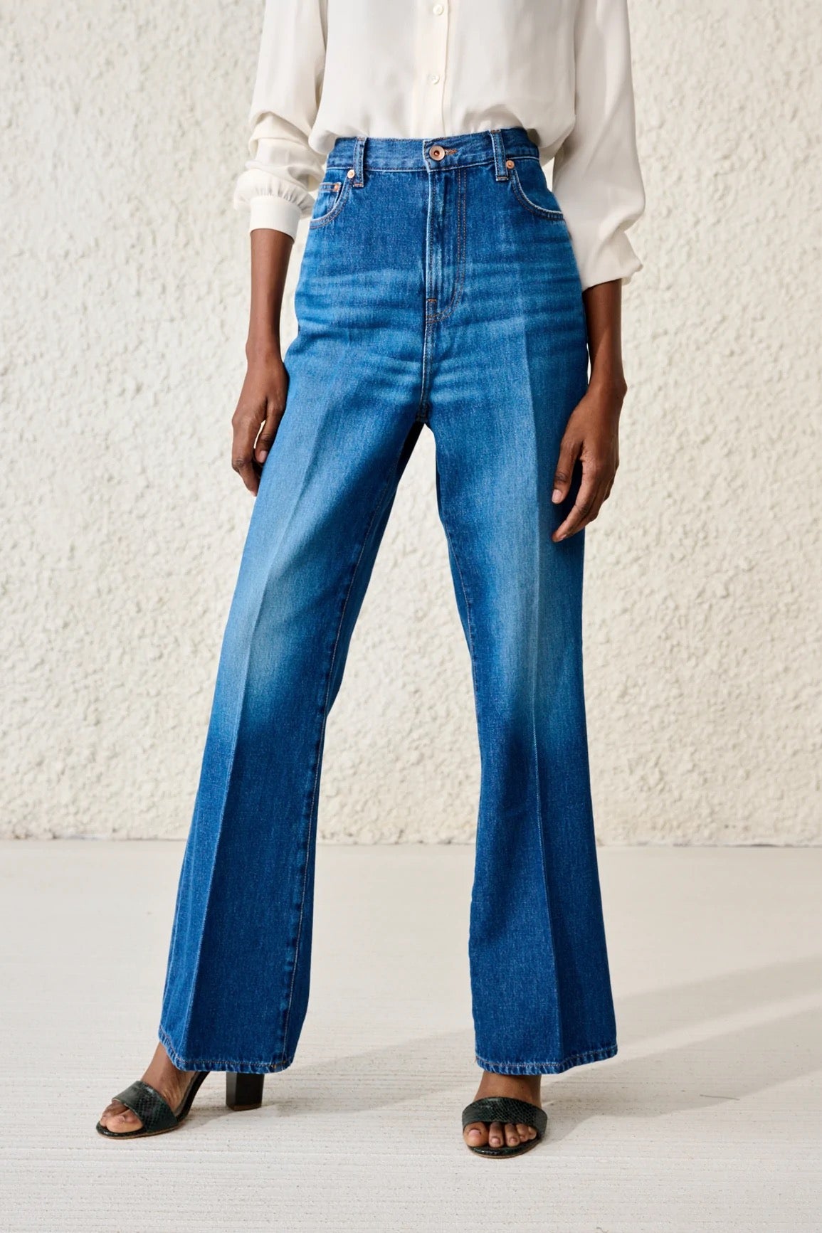 Bellerose - Plume Jeans: Used Blue