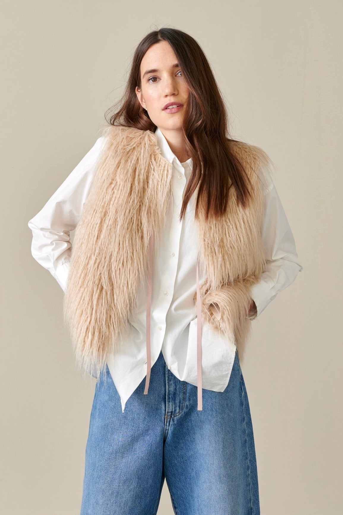 Bellerose - Hevy Vest: Faux Fur – ouimillie