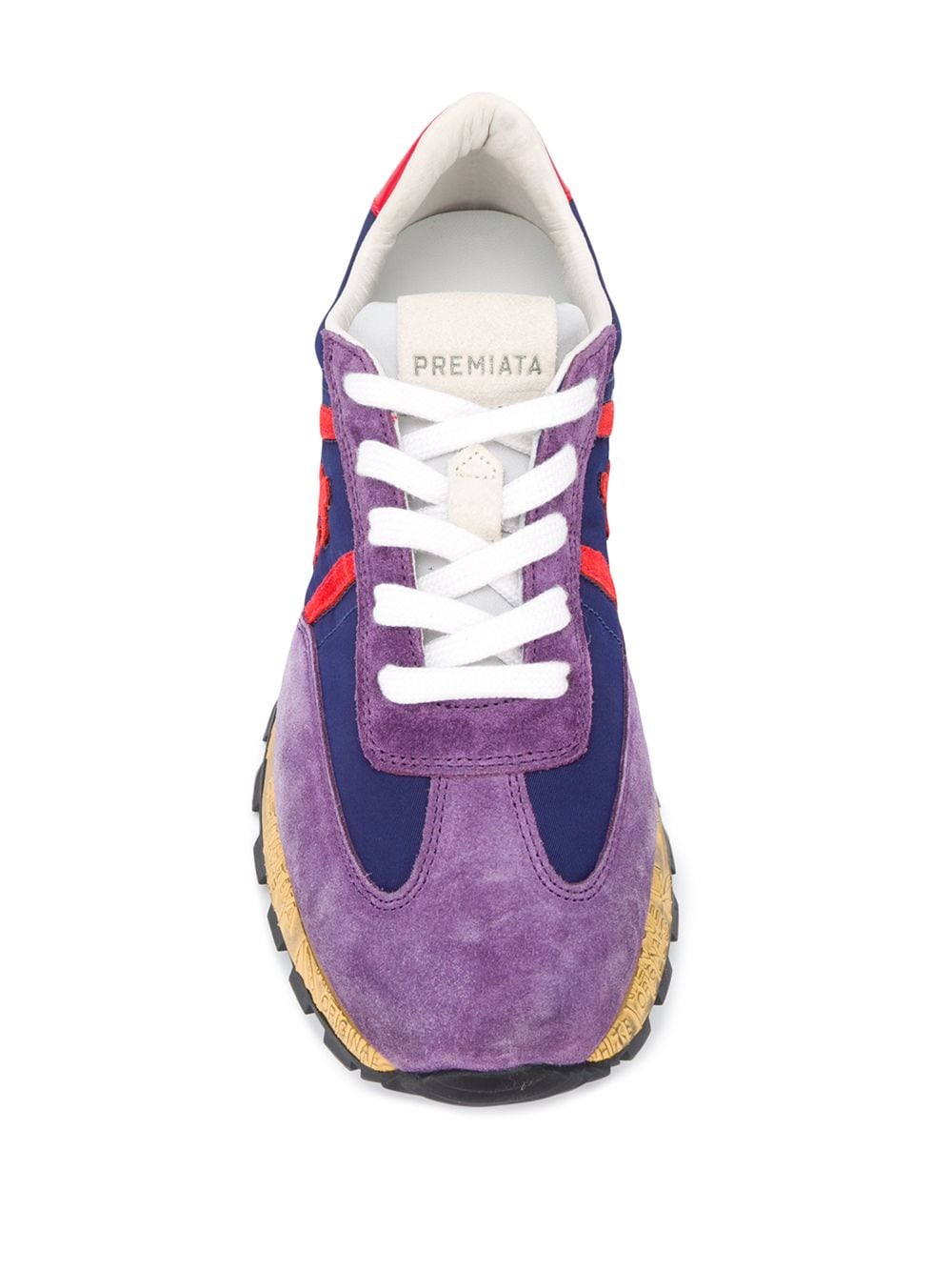 Premiata - John Low D Sneakers: Purple Multi