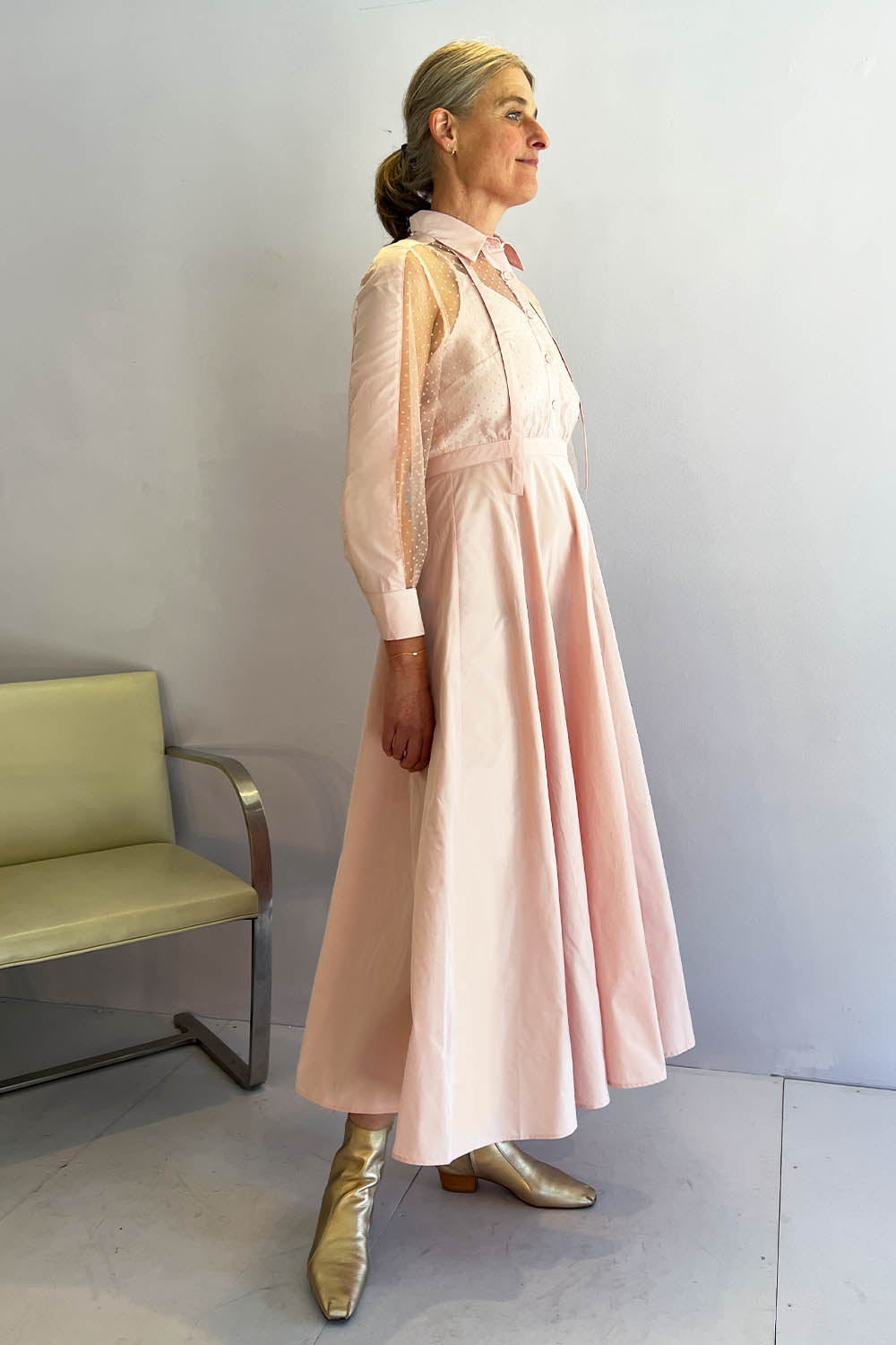 CO|TE- Marina Dress: Pale Pink