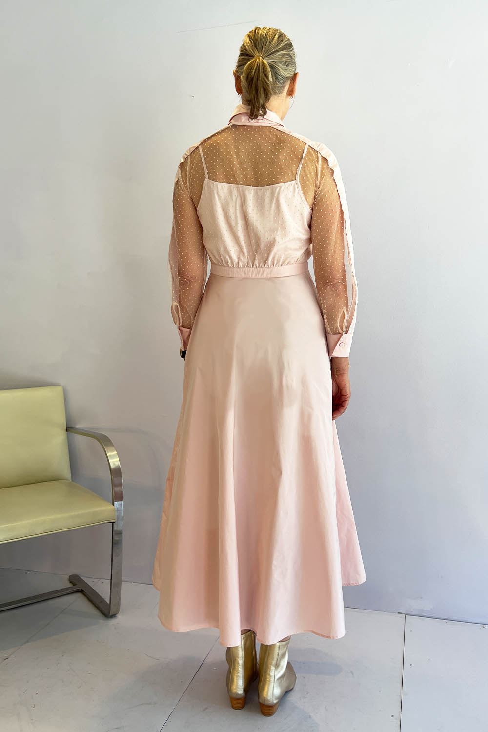 CO|TE- Marina Dress: Pale Pink