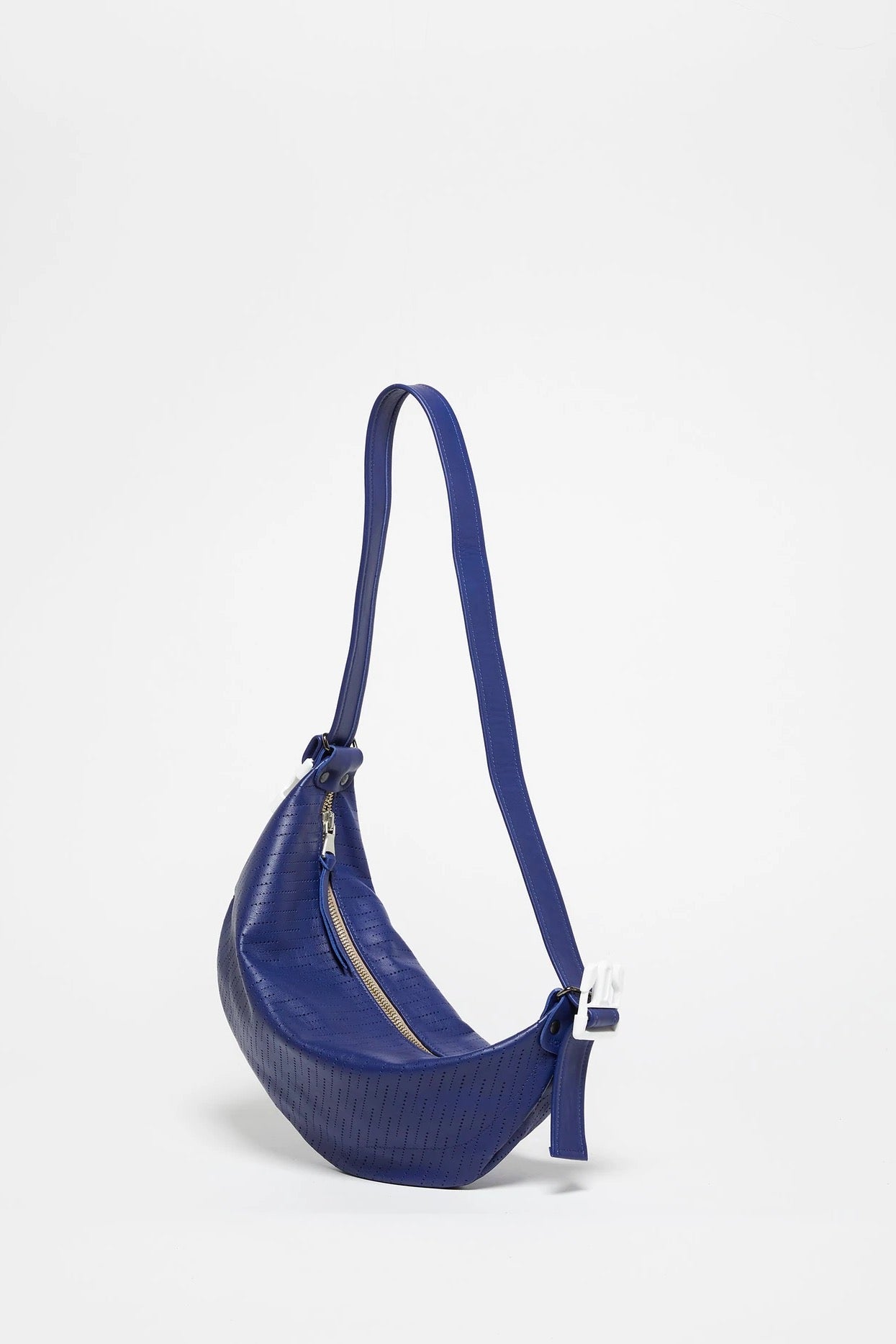 Jack Gomme- Elle Moon Bag: Natical Blue