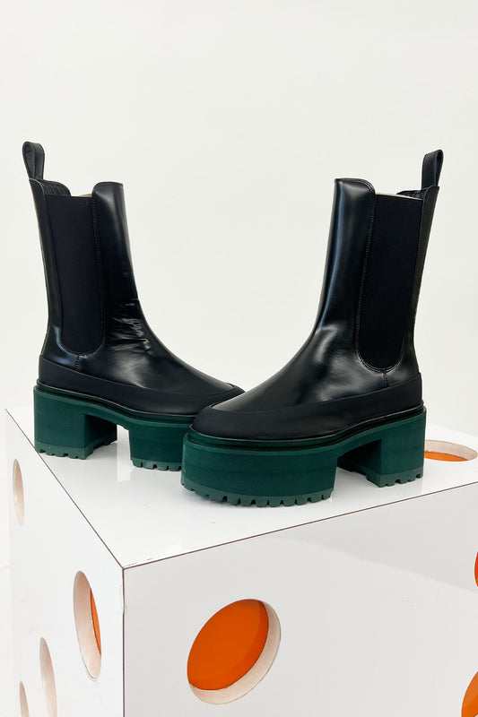 Stine Goya- Eloise Platform Boot: Black