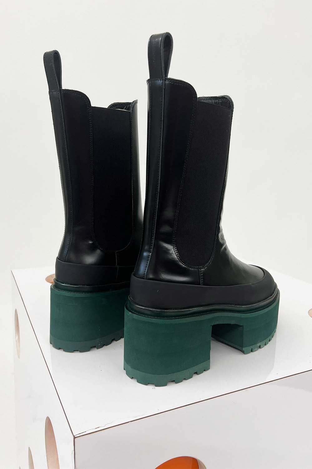 Stine Goya- Eloise Platform Boot: Black