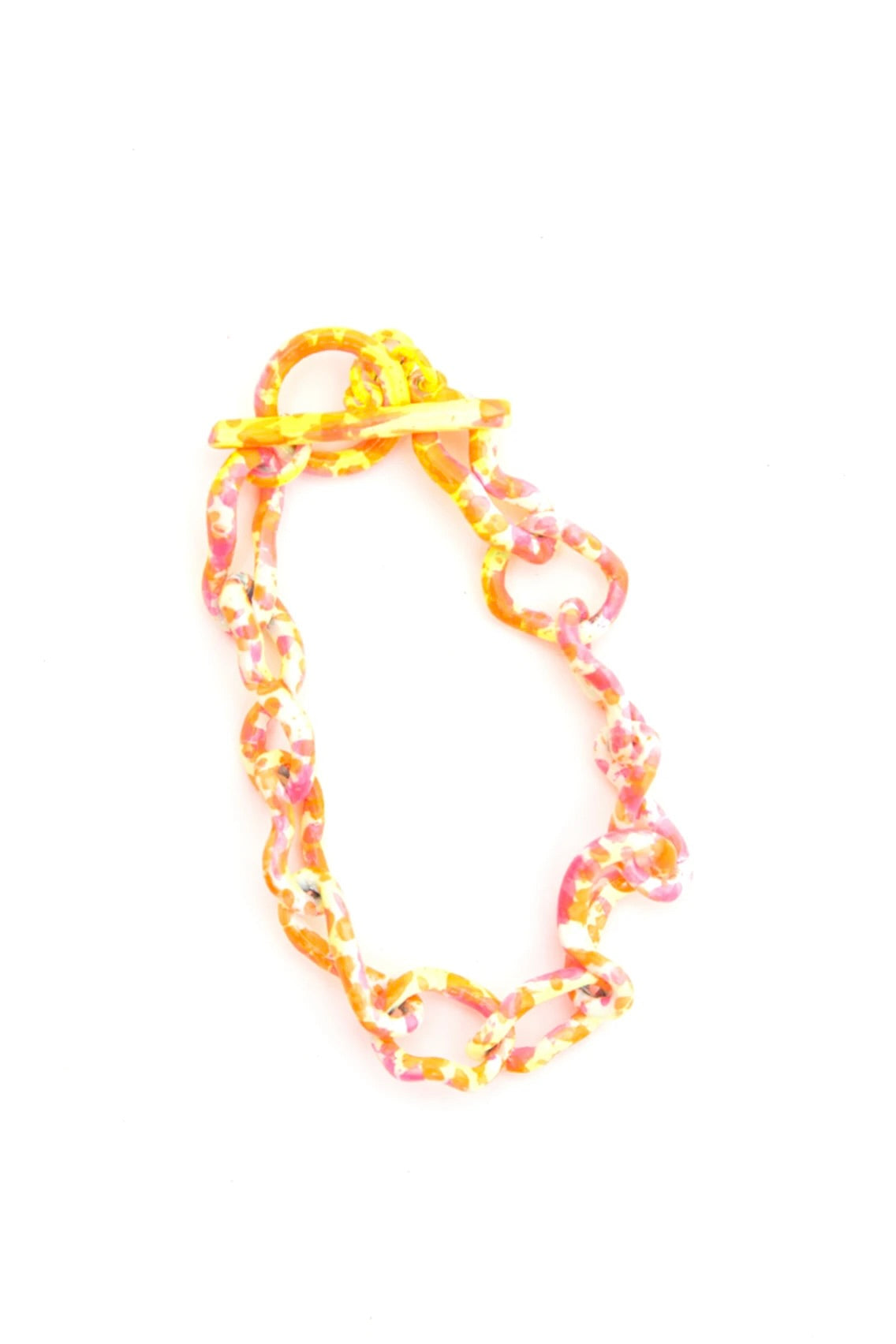 Collina Strada - Crushed Chain Bracelet: Sunrise