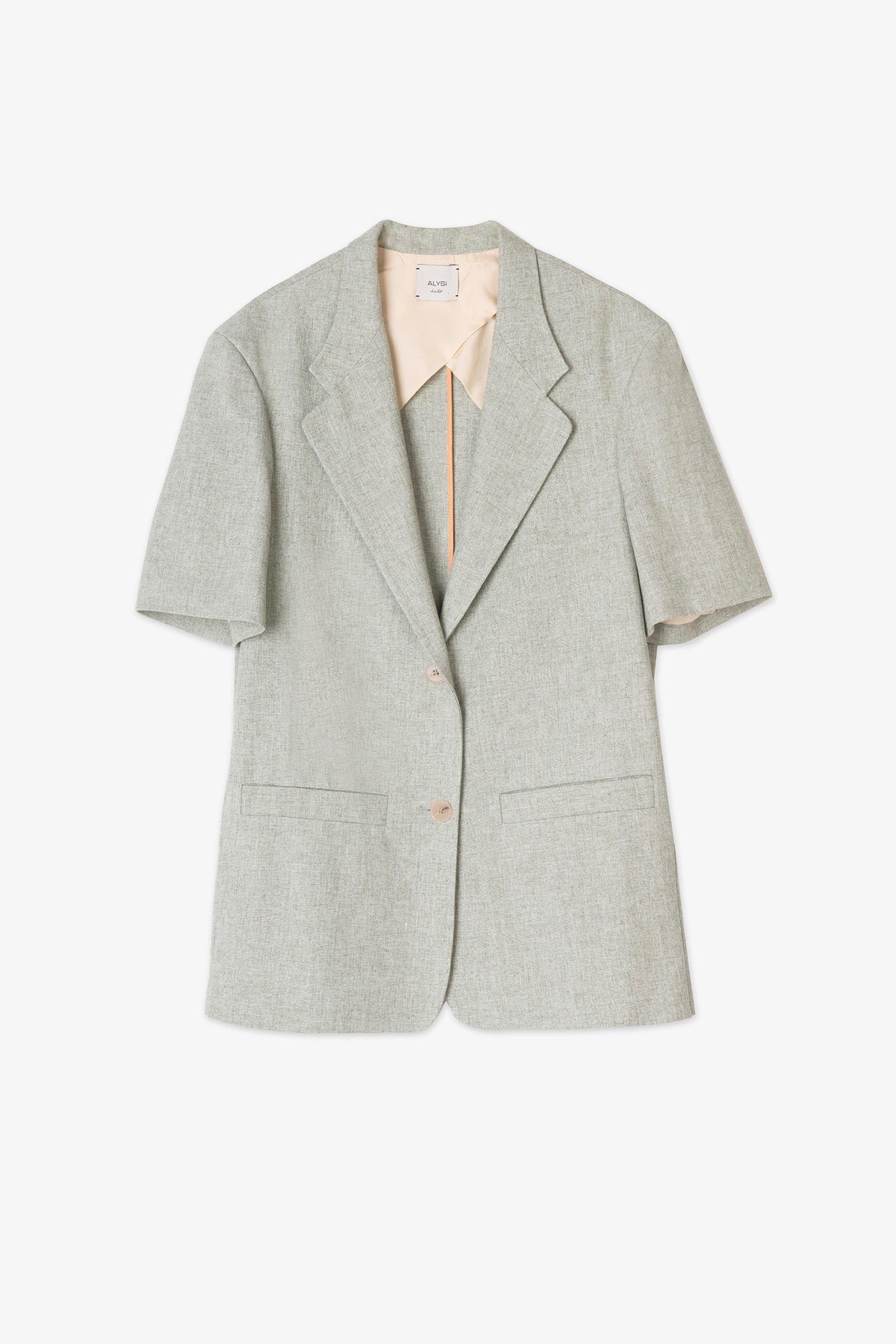 Alysi Chocolate - Long Blazer: Green Tea