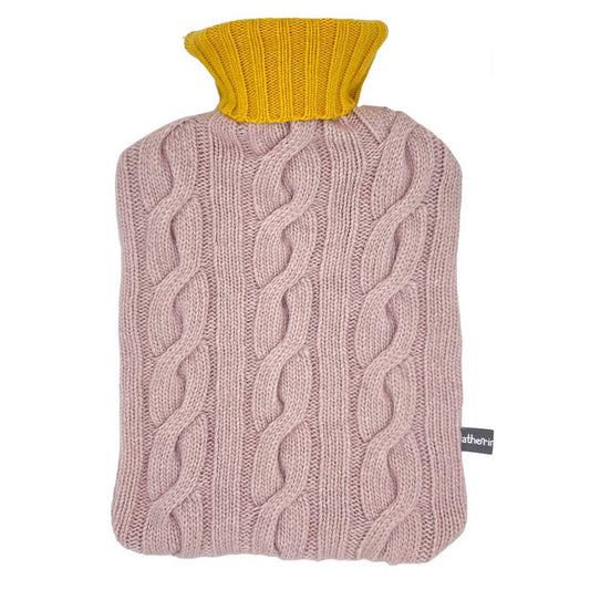 Catherine Tough - Cashmere Blend Water Bottles: pink & yellow