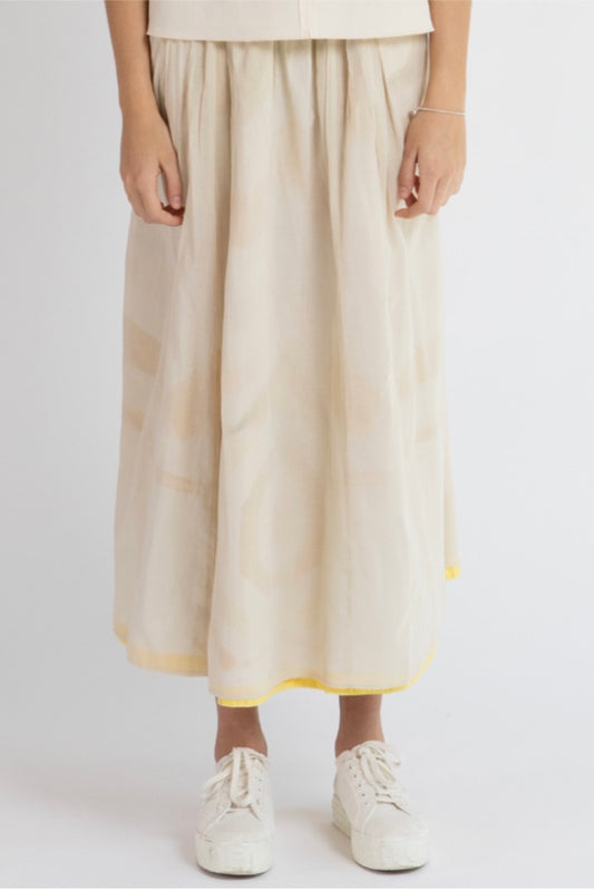 Francesca Marchisio - Paradosso Reversible Skirt: Phard/Sand