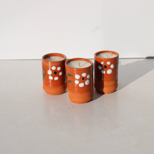 Fonzie's Artisanal Goods - Mini Horchata Jarrito Candles