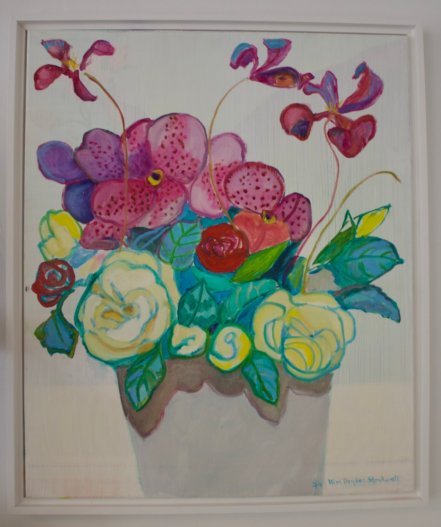 Kim Stockwell - Oil Canvas: Deicy's Bouquet