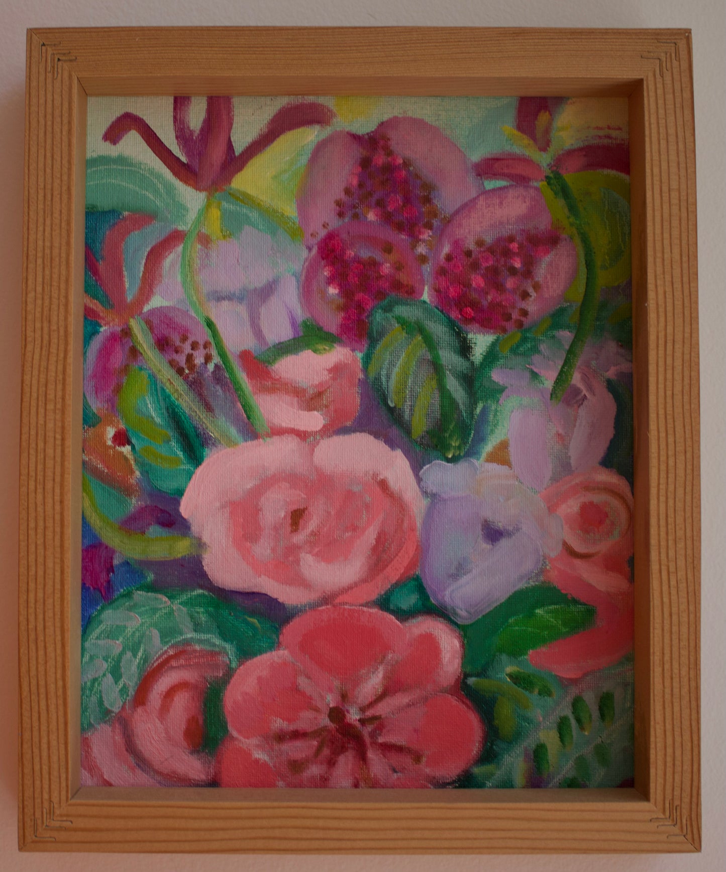 Kim Stockwell - Oil Canvas: Small Deicy Bouquet