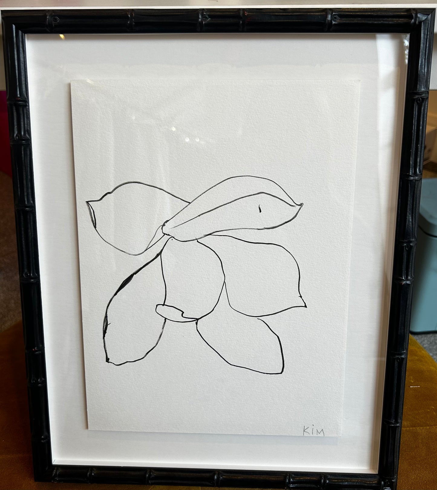 Kim Stockwell - Glass Frame: Magnolia 11