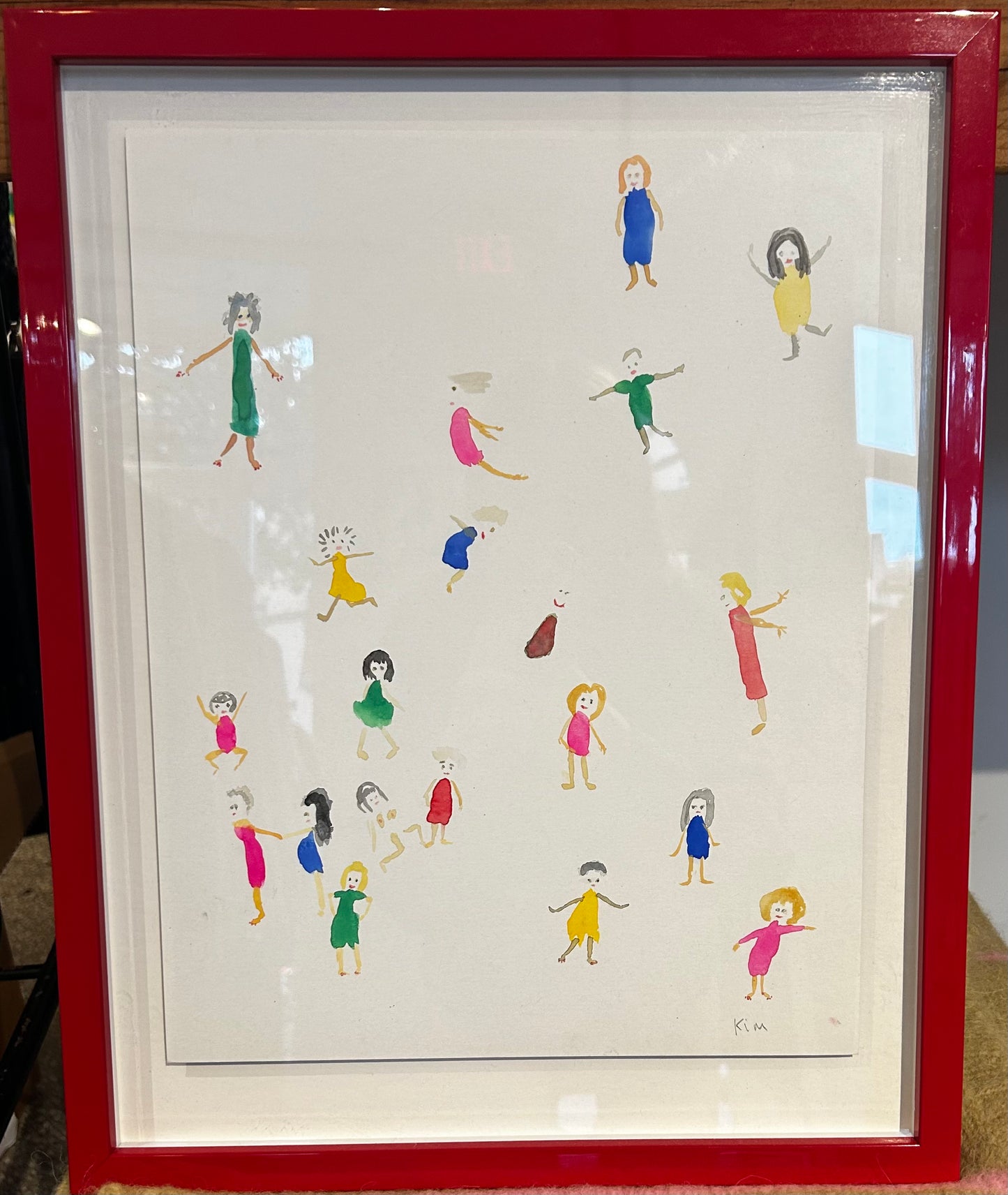 Kim Stockwell - Glass Frame: Dancing Little Women