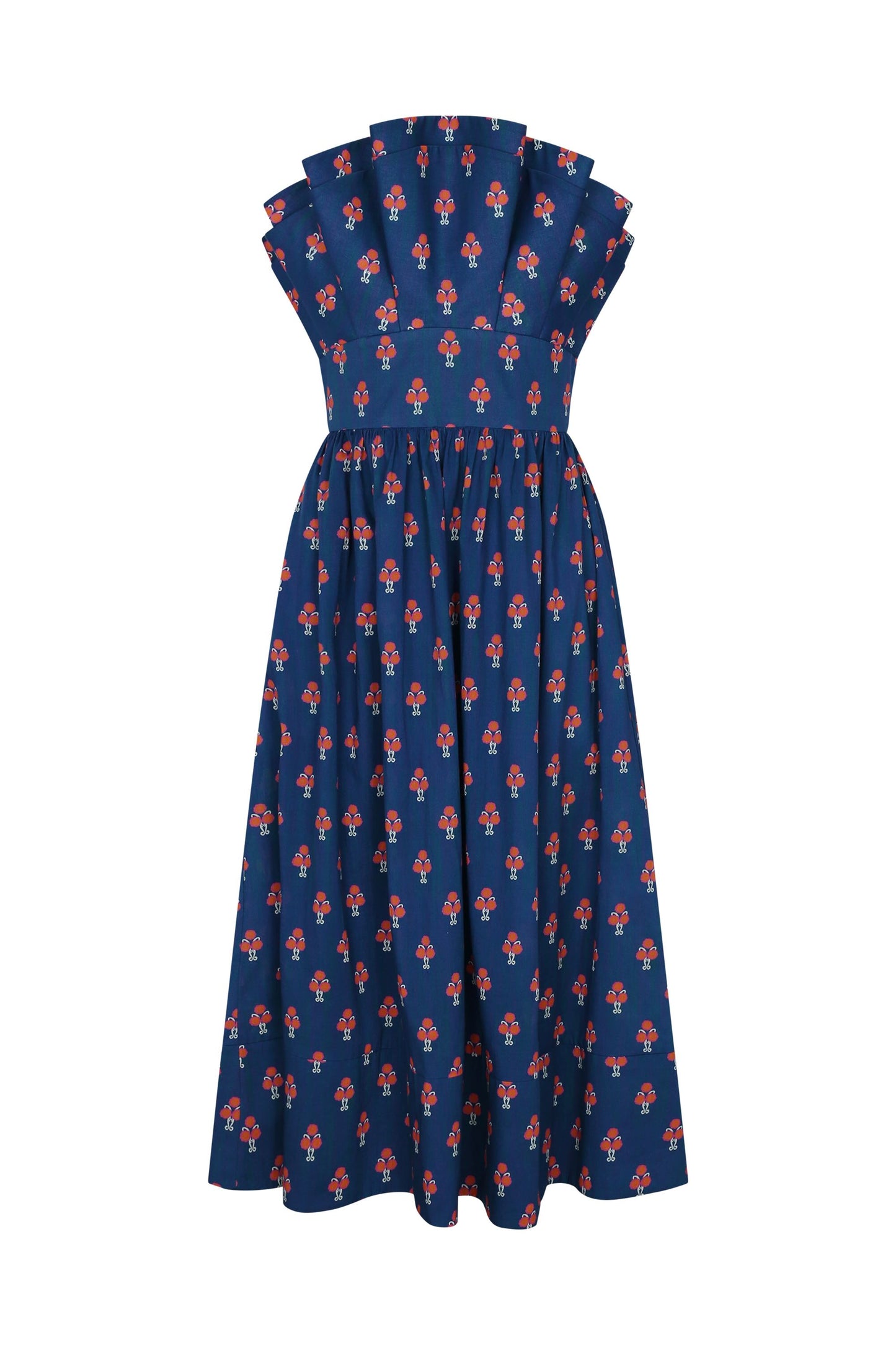 De Loreta - Abanico Dress: Cebada Print