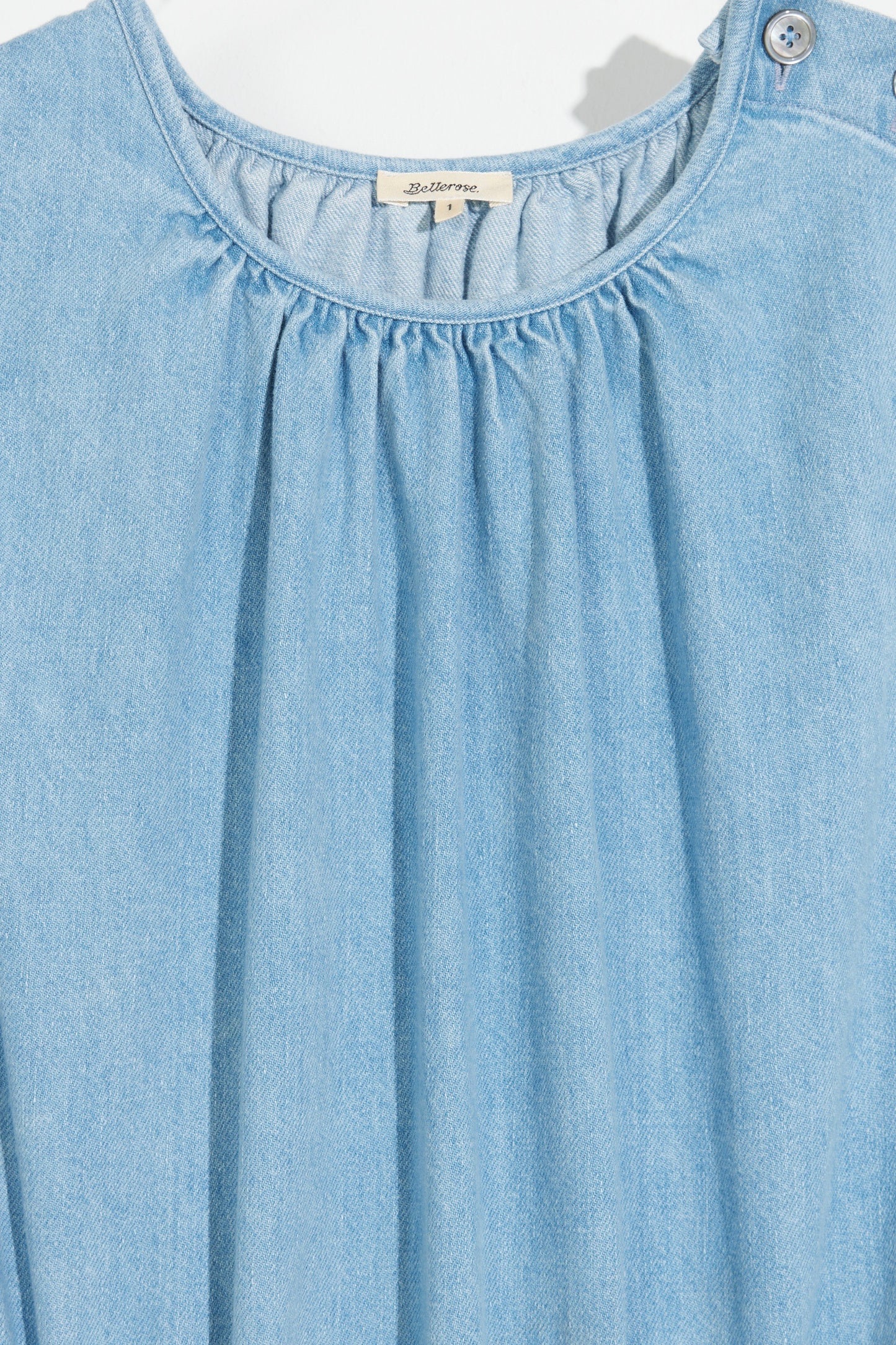 Bellerose - Papaye Jumpsuit: LT Blue Bleach