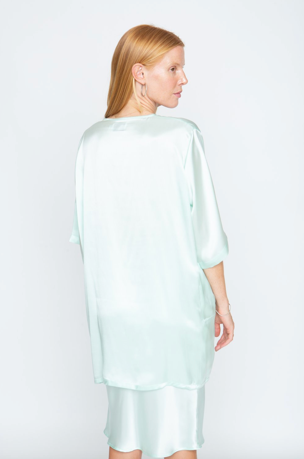 Lily Forbes - Milica Tie Top: Mint