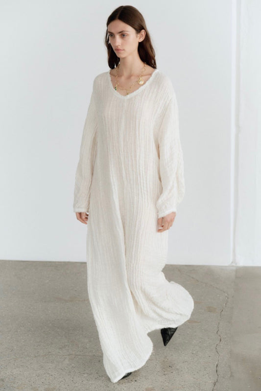 By Malene Birger - Miolla Dress: Pure White