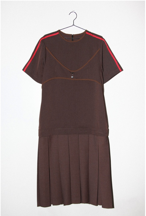 KkCo - Box Pleat Dress: Mud