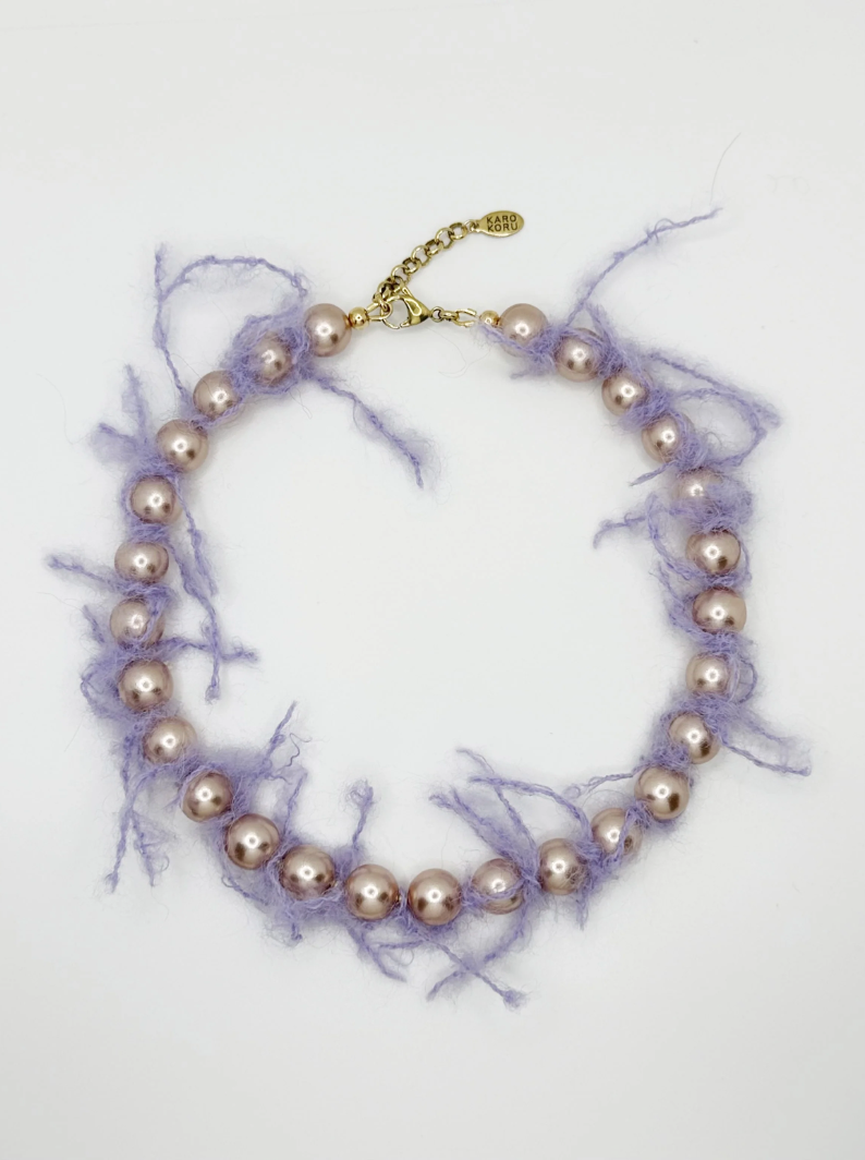 Karo Koru - Klovni Necklace: Lavender