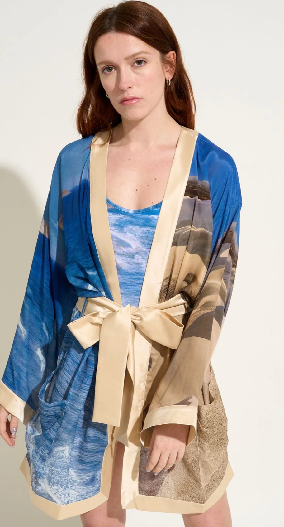 Fete Imperiale - Aegle Kimono: Pelican Bay