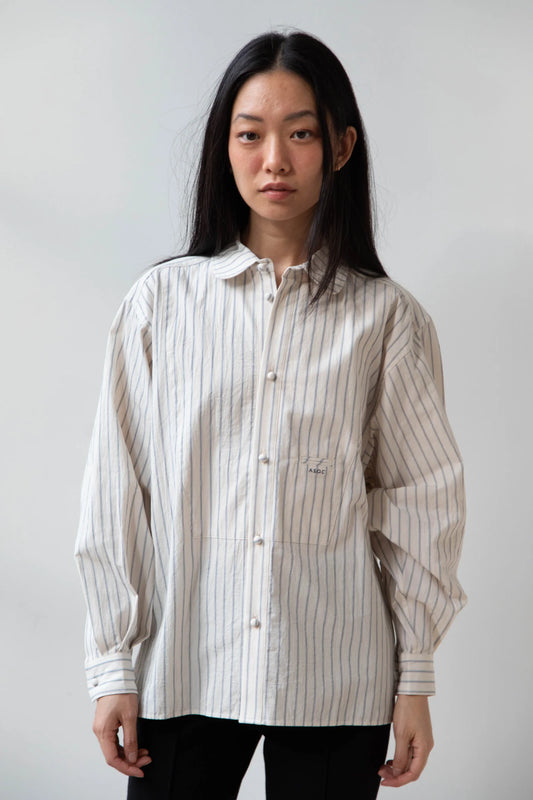 Aseedoncloud -Sankayo Classic Shirt: Sankayo Stripe