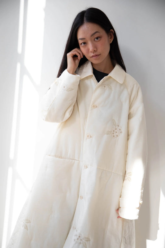 Aseedoncloud - Laboratory Coat: Ivory