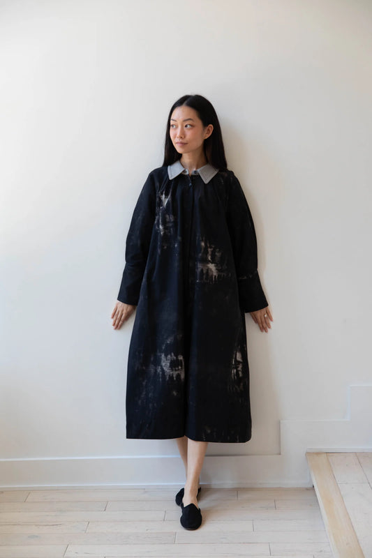 Aseedoncloud - Tea Garden Gown: Black