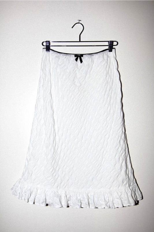 KkCo - Basin Slip Skirt: Salt