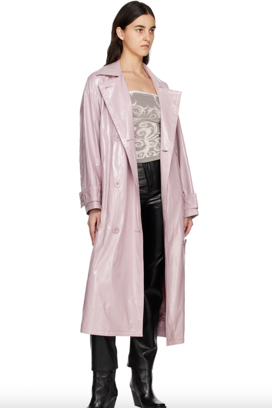 Stand Studio - Katharina Trench Coat: Blush Pink