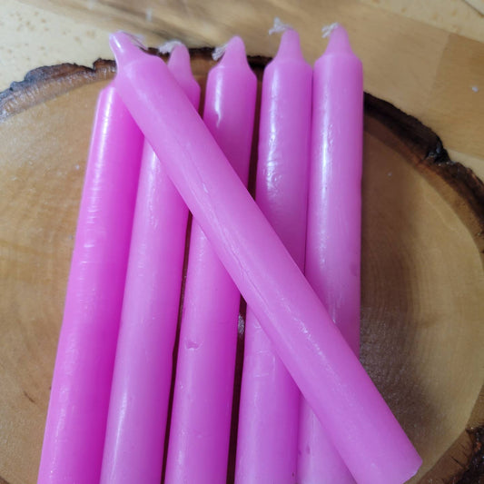 My Magic Place Shop - 6-Inch Spell Candle: Pink