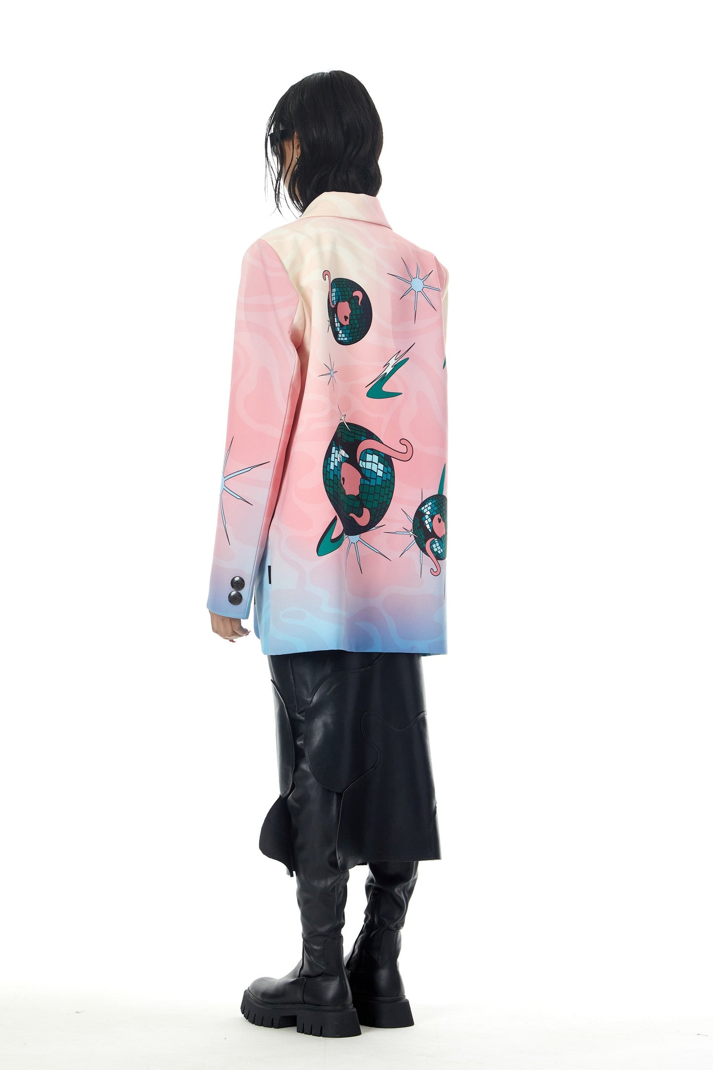 KGL - Exodus Recycled Coat: Pink Multi