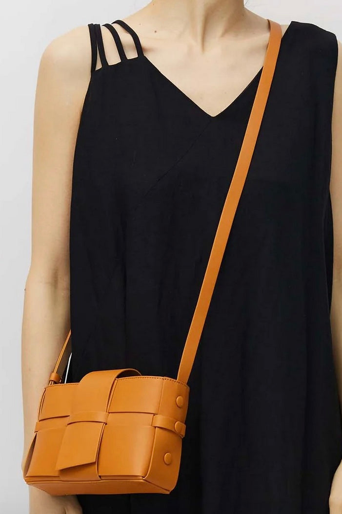 Mary Al Terna - Hug Bag: Orange Brown