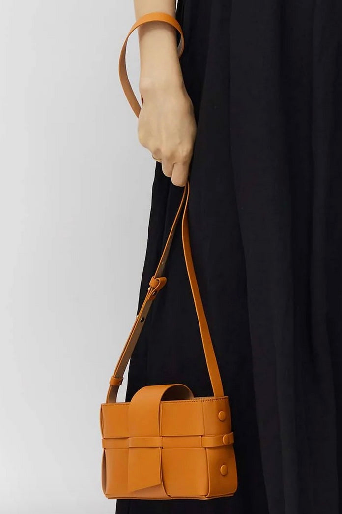 Mary Al Terna - Hug Bag: Orange Brown