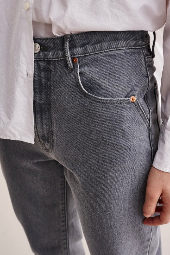 Bellerose - Perkins Jeans: Grey Bleach