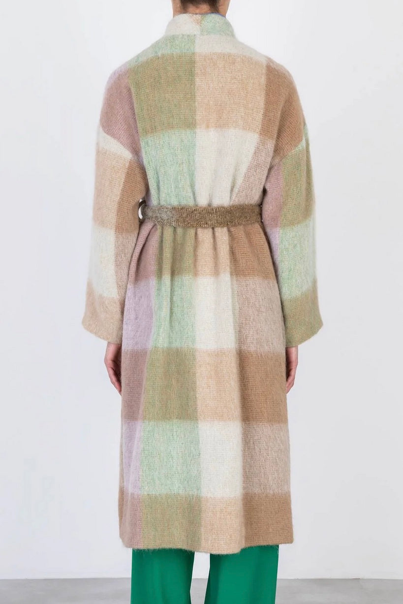 Alysi - Cappotto Mohair Coat: Patch