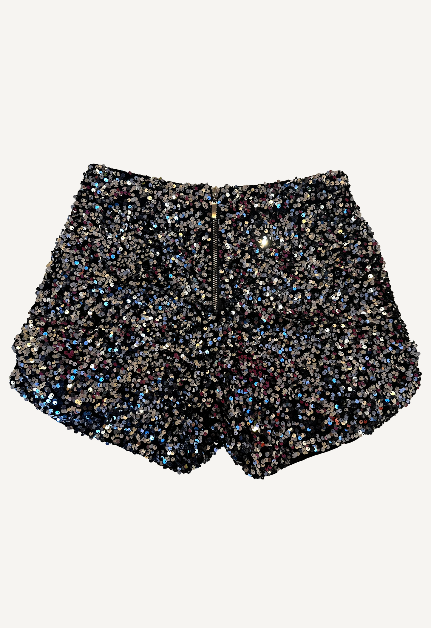 Germanier - Embellished Shorts: Silver