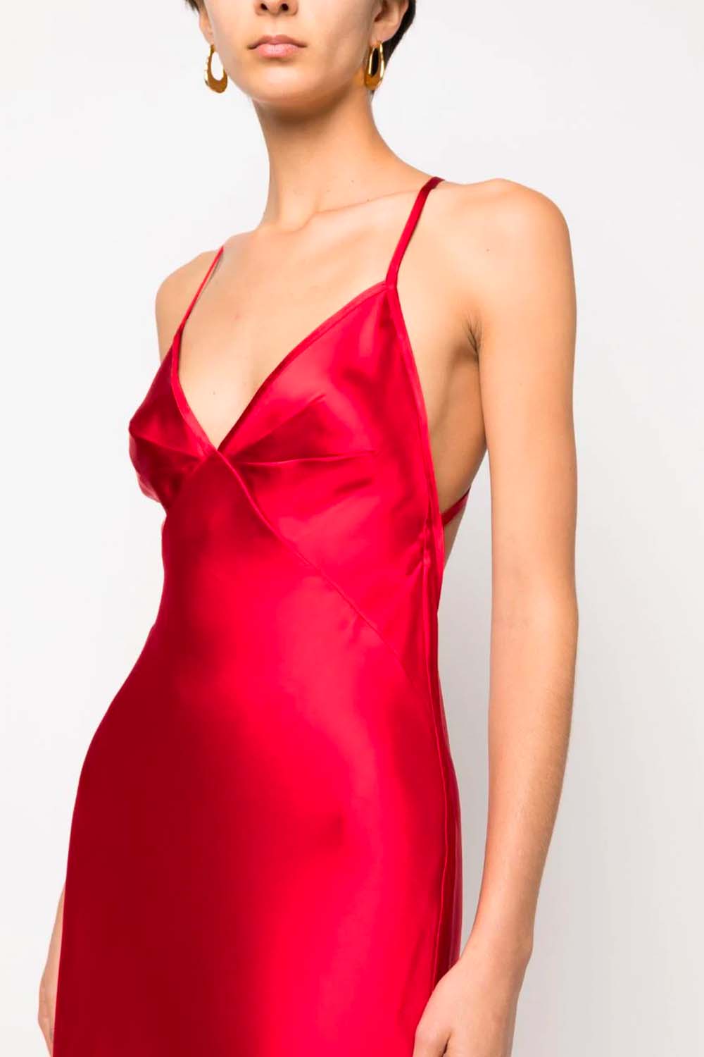 No. 21 - Asymmetrical Dress: Red