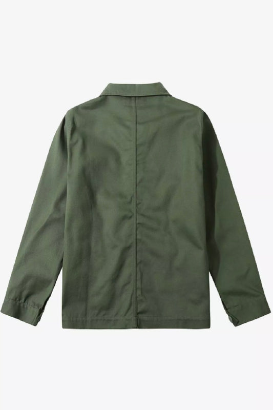 Le Mont St Michel - Twill Serge Work Jacket: Cactus