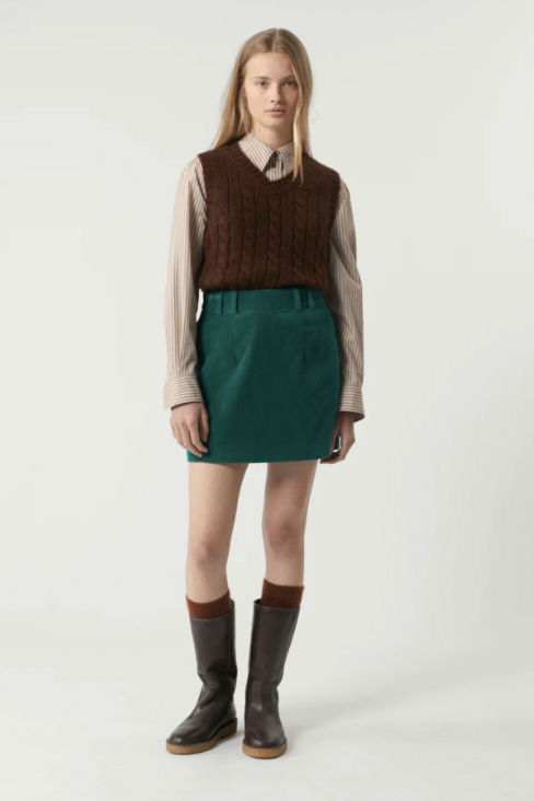 Soeur - Grimm Skirt: Emerald