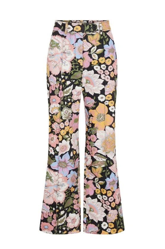 Manoush - Carnaby Trousers: Pink Floral