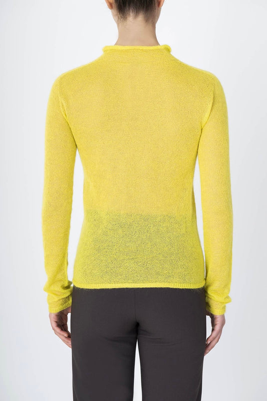 Alysi - Turtleneck Sweater: Lime