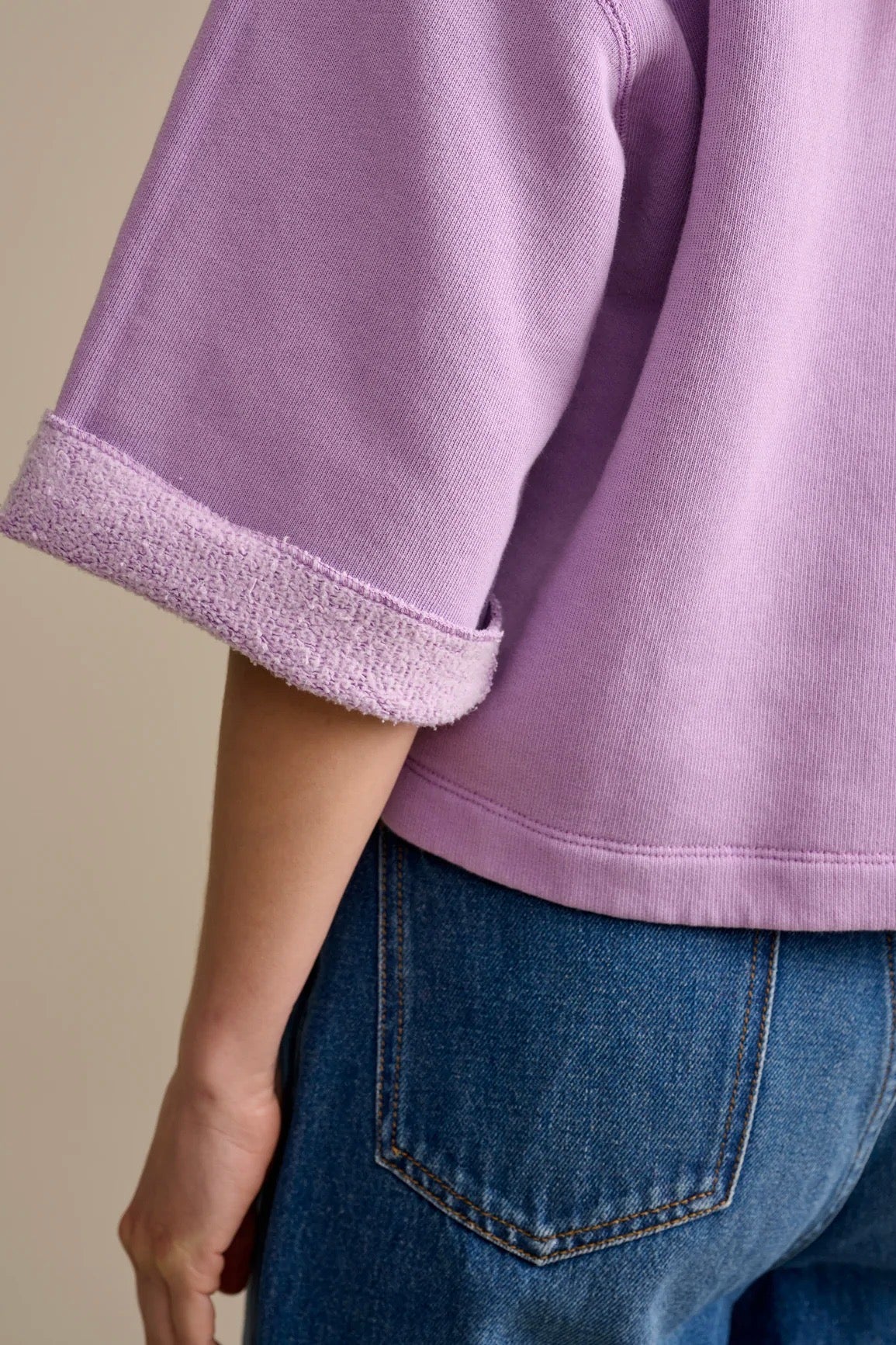Bellerose- Felicy Sweatshirt: Violette