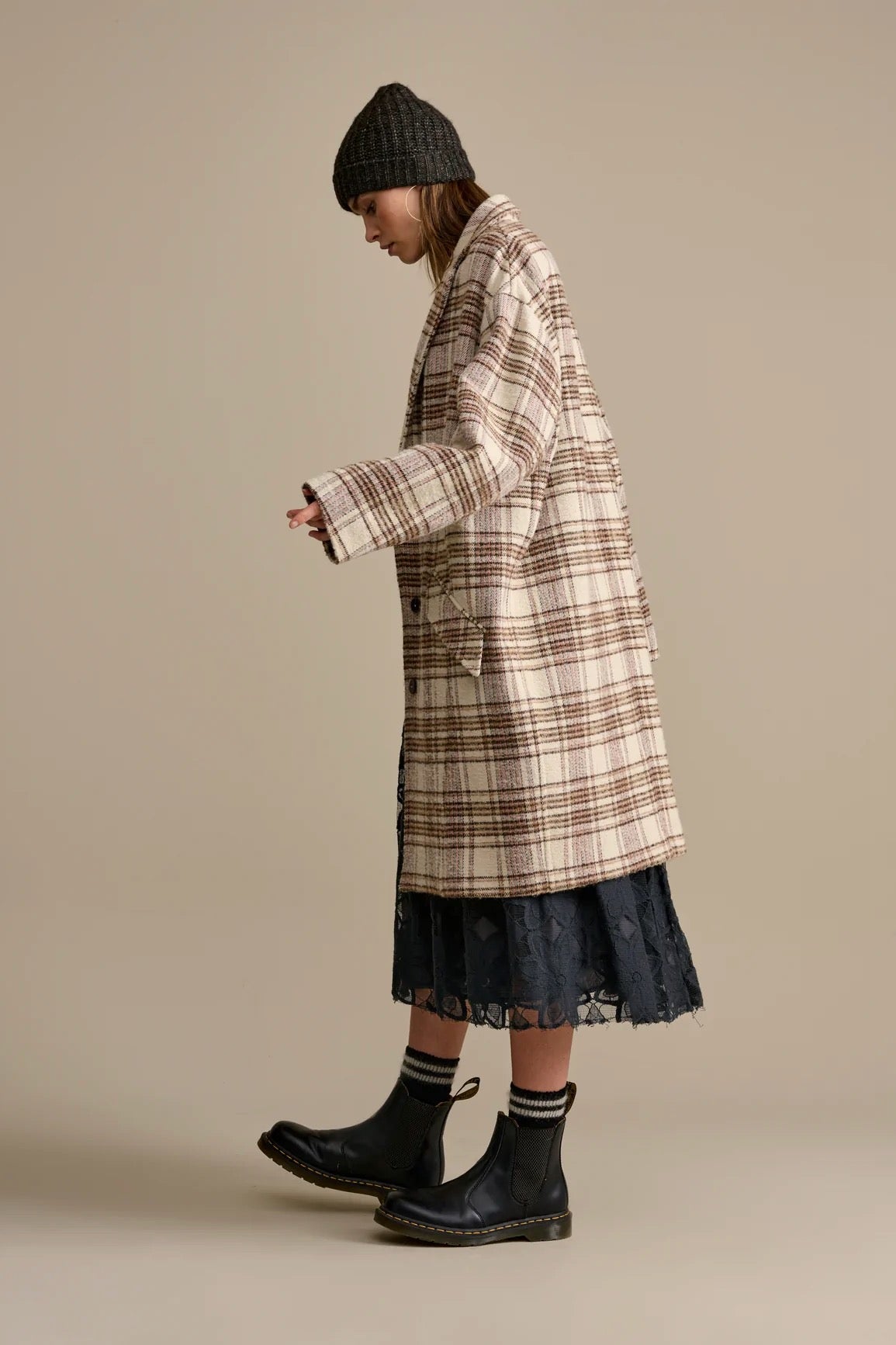 Bellerose- Claire Coat: Check A