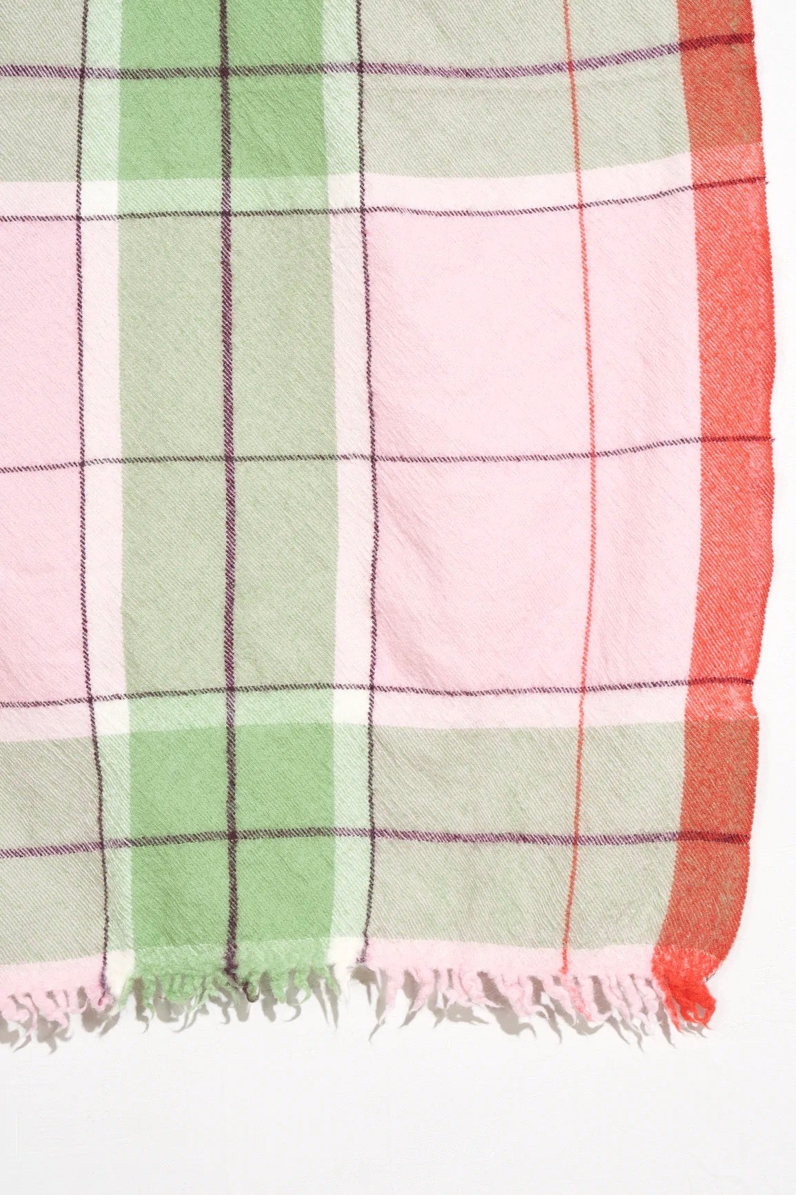 Bellerose- Blanket Scarf: Check A