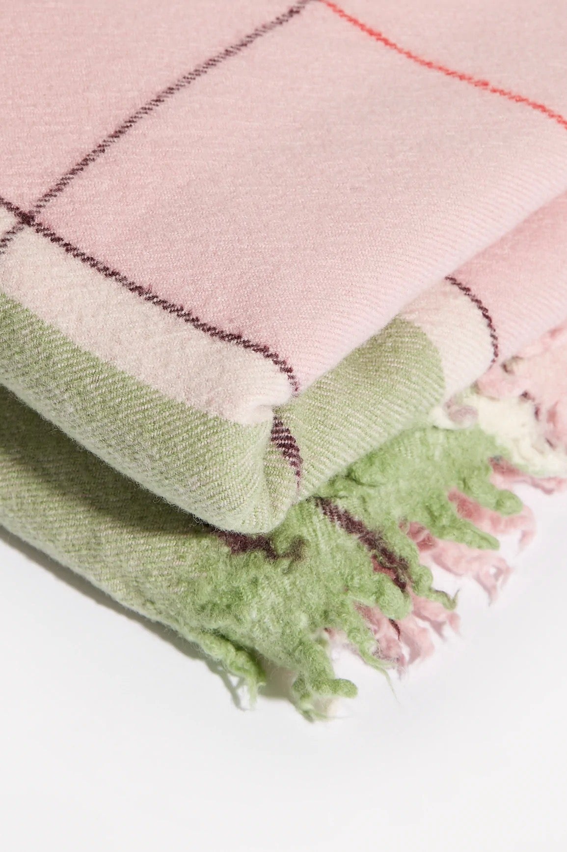 Bellerose- Blanket Scarf: Check A