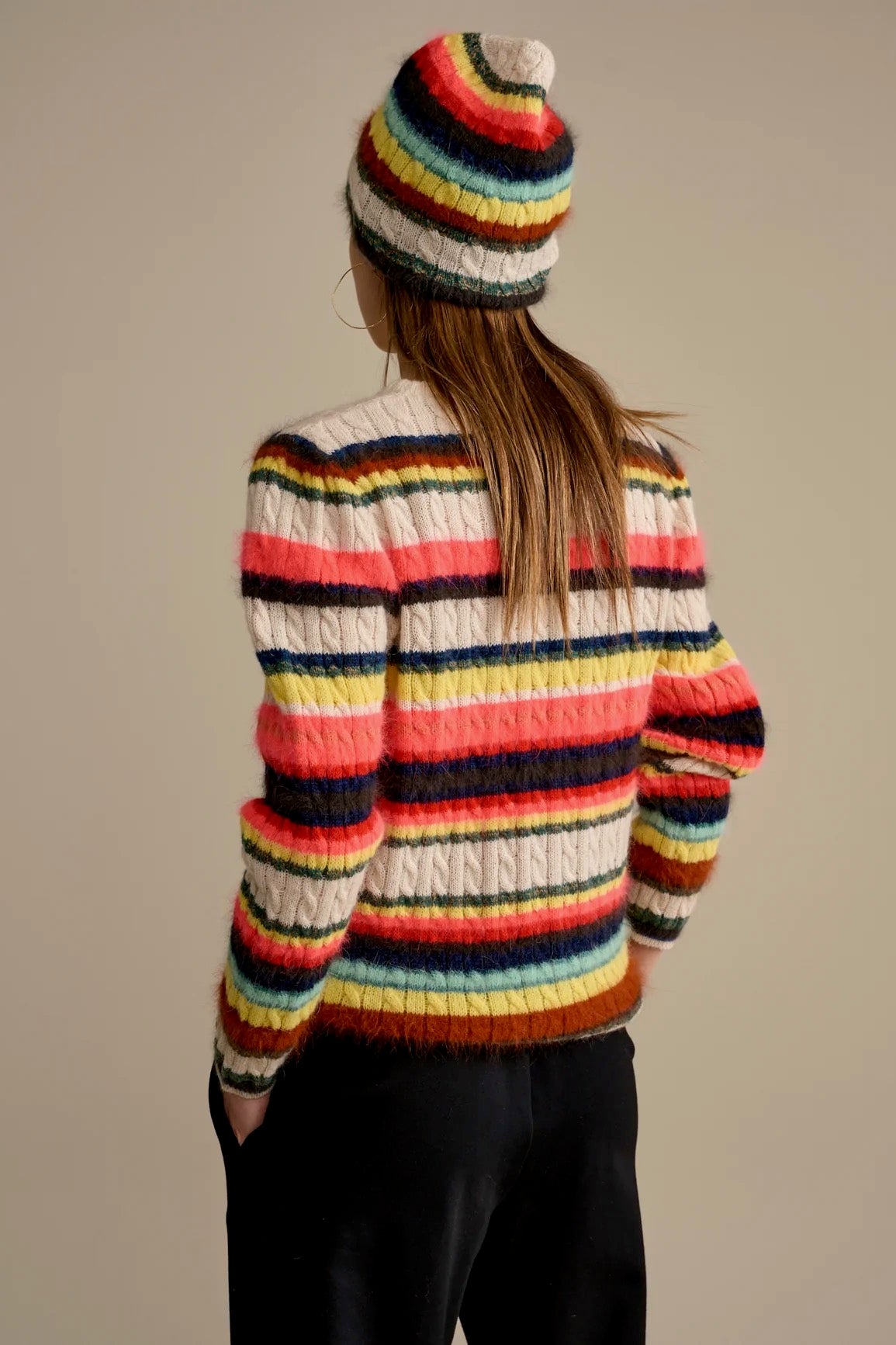 Bellerose- Depar Sweater: Multi Stripes