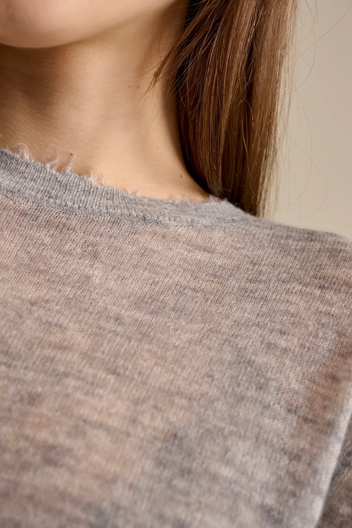 Bellerose- Rybbe Sweater: Heather Grey
