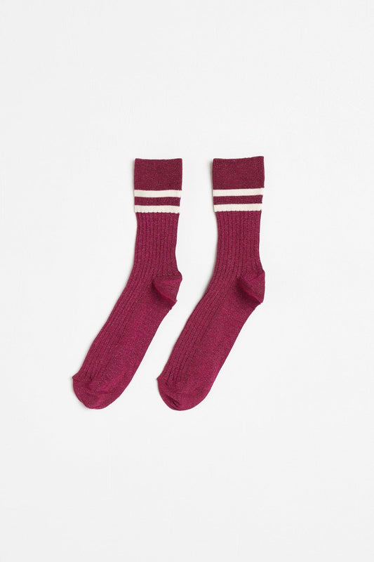 Bellerose - Farly Socks: Maroon